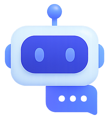 AI chat asistent ikona